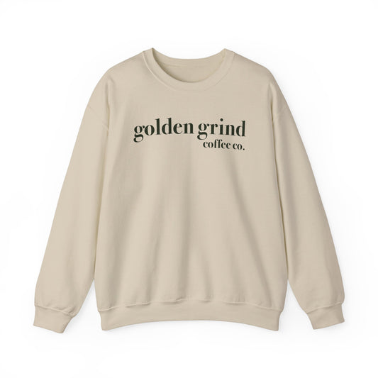 Golden Grind Sweatshirt - Beige & Green