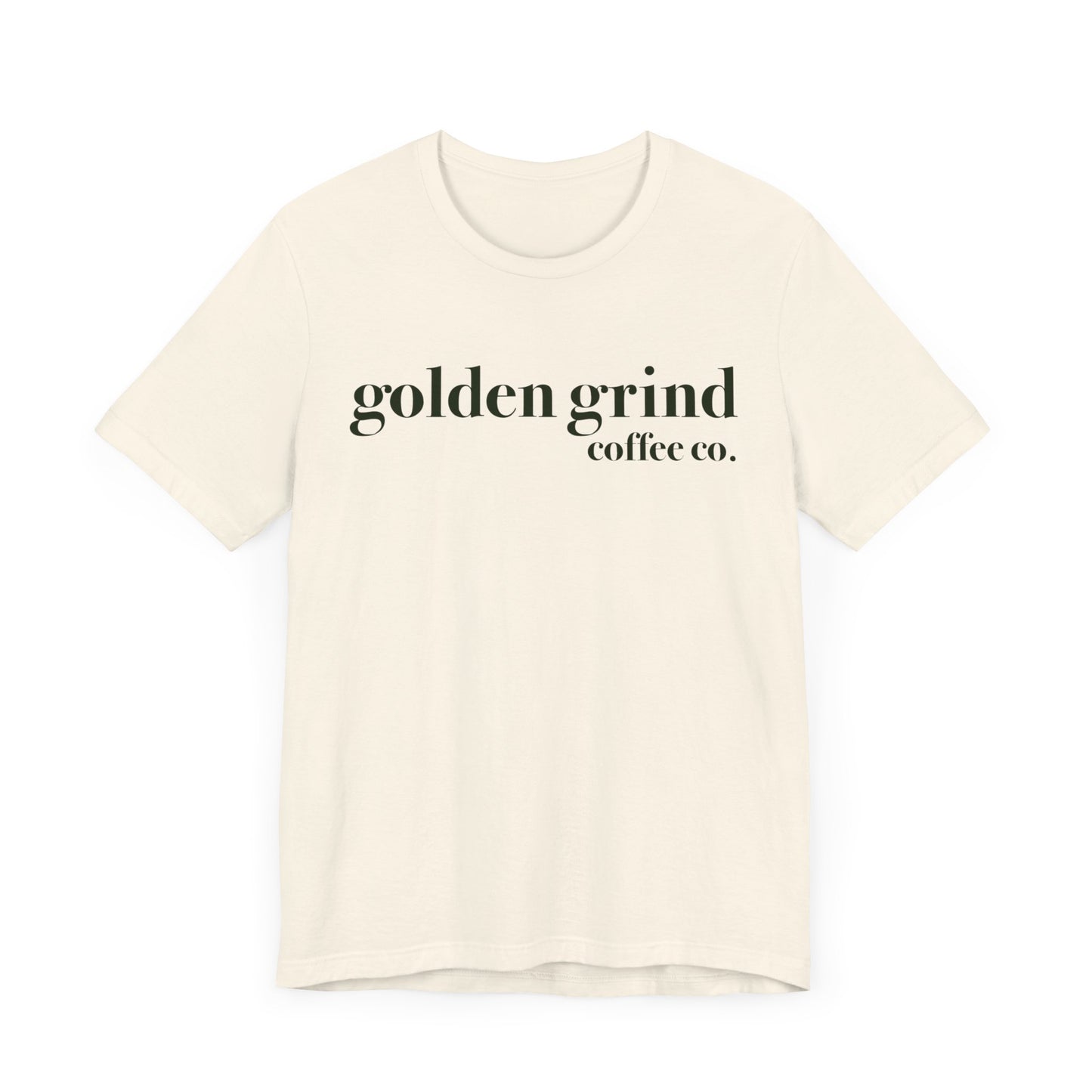 Golden Grind Tee - Beige & Green